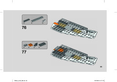 LEGO 75259 instructions page 85 – build guide