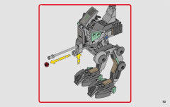 LEGO 75261 instructions page 73 – build guide