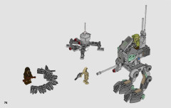 LEGO 75261 instructions page 74 – build guide