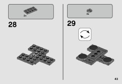 LEGO 75262 instructions page 43 – build guide