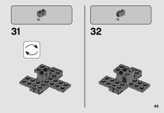 LEGO 75262 instructions page 45 – build guide