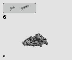 LEGO 75264 instructions page 10 – build guide