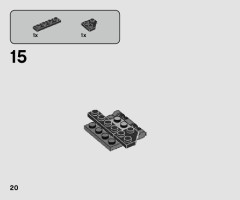 LEGO 75264 instructions page 20 – build guide