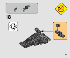 LEGO 75264 instructions page 23 – build guide