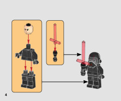 LEGO 75264 instructions page 4 – build guide