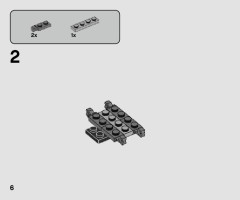 LEGO 75264 instructions page 6 – build guide