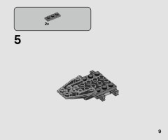 LEGO 75264 instructions page 9 – build guide
