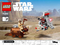 LEGO 75265 instructions page 1 – build guide