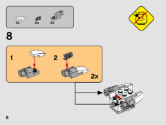 LEGO 75265 instructions page 8 – build guide