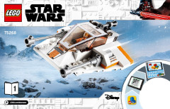 LEGO 75268 instructions page 1 – build guide