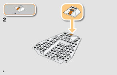 LEGO 75268 instructions page 6 – build guide