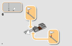 LEGO 75268 instructions page 8 – build guide