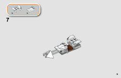 LEGO 75268 instructions page 9 – build guide