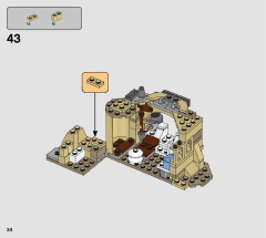 LEGO 75270 instructions page 34 – build guide