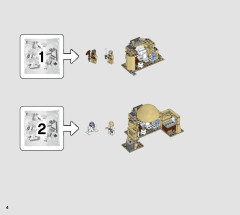 LEGO 75270 instructions page 4 – build guide