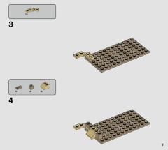 LEGO 75270 instructions page 7 – build guide