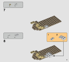 LEGO 75270 instructions page 9 – build guide