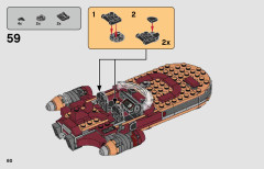 LEGO 75271 instructions page 60 – build guide