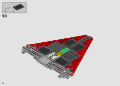 LEGO 75272 instructions page 74 – build guide