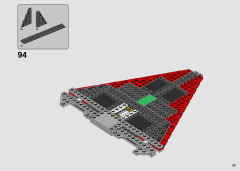 LEGO 75272 instructions page 75 – build guide