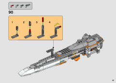 LEGO 75273 instructions page 49 – build guide