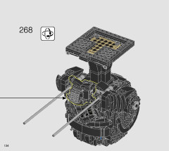 LEGO 75274 instructions page 134 – build guide