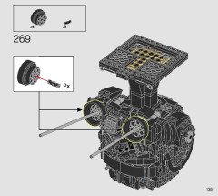 LEGO 75274 instructions page 135 – build guide