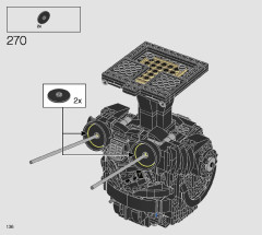 LEGO 75274 instructions page 136 – build guide