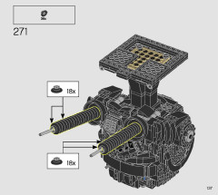 LEGO 75274 instructions page 137 – build guide