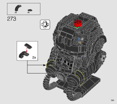 LEGO 75274 instructions page 139 – build guide