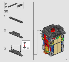 LEGO 75274 instructions page 23 – build guide