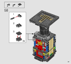 LEGO 75274 instructions page 39 – build guide
