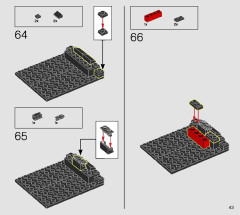 LEGO 75274 instructions page 43 – build guide
