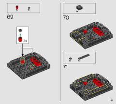 LEGO 75274 instructions page 45 – build guide