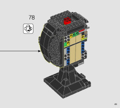 LEGO 75274 instructions page 49 – build guide