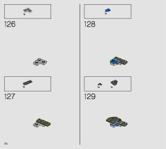 LEGO 75274 instructions page 70 – build guide