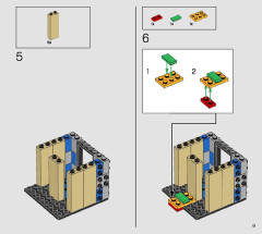 LEGO 75274 instructions page 9 – build guide