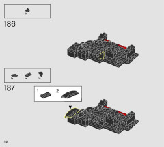 LEGO 75274 instructions page 92 – build guide