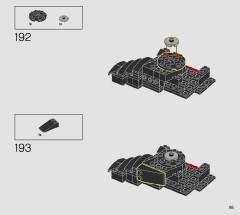 LEGO 75274 instructions page 95 – build guide