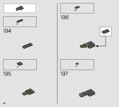 LEGO 75274 instructions page 96 – build guide