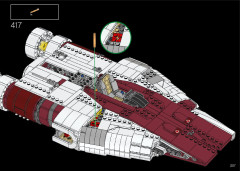 LEGO 75275 instructions page 207 – build guide