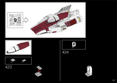 LEGO 75275 instructions page 213 – build guide