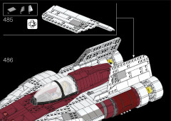 LEGO 75275 instructions page 234 – build guide