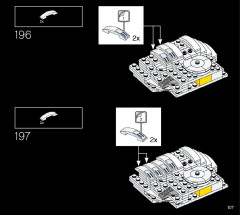LEGO 75276 instructions page 107 – build guide