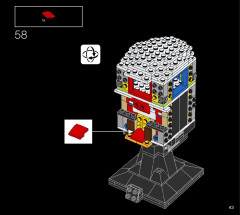 LEGO 75276 instructions page 43 – build guide