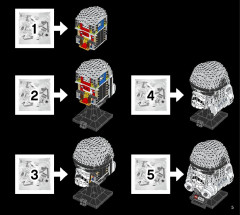 LEGO 75276 instructions page 5 – build guide