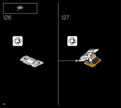 LEGO 75276 instructions page 74 – build guide