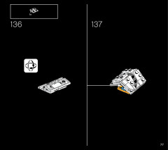 LEGO 75276 instructions page 77 – build guide