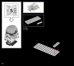 LEGO 75276 instructions page 96 – build guide