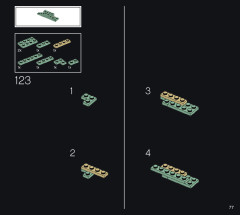 LEGO 75277 instructions page 77 – build guide
